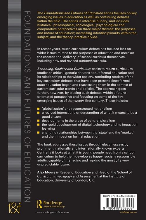 Produktbild: Schooling, Society and Curriculum