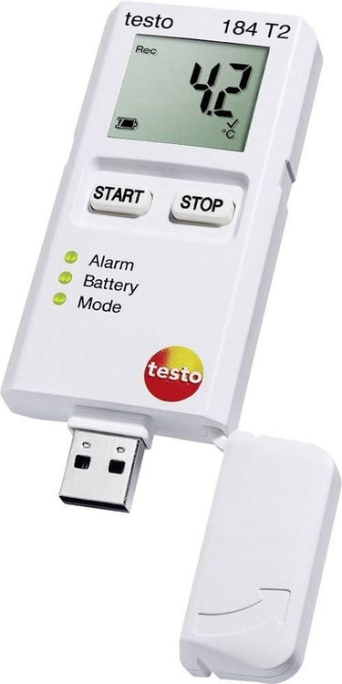 Produktbild: Testo 0572 1842 184 T2 Temperatur-Datenlogger Messgr&ouml;&szlig;e Temperatur -35 bis +70&deg;C