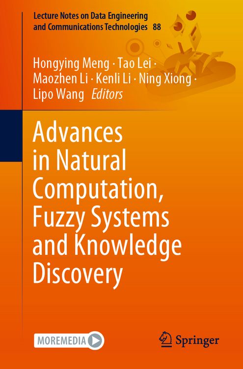 Produktbild: Advances in Natural Computation, Fuzzy Systems and Knowledge Discovery