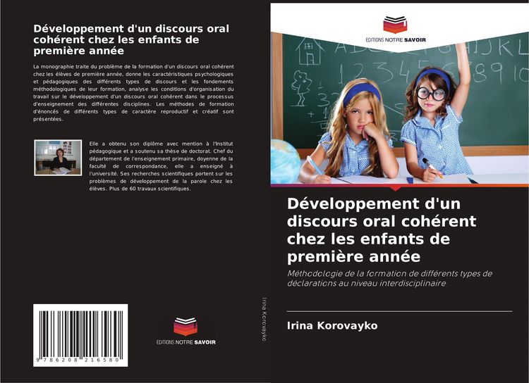 Produktbild: D&eacute;veloppement d'un discours oral coh&eacute;rent chez les enfants de premi&egrave;re ann&eacute;e