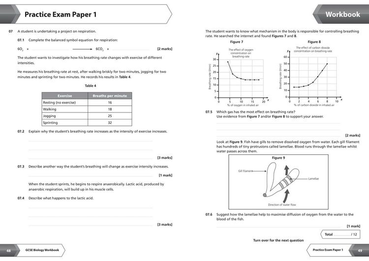 Produktbild: AQA GCSE 9-1 Biology Workbook
