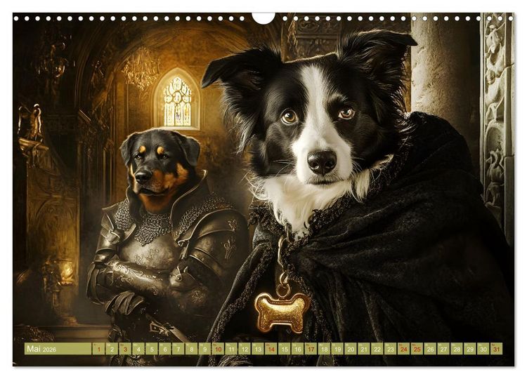 Produktbild: Pfoten Magie (Wandkalender 2026 DIN A3 quer), CALVENDO Monatskalender