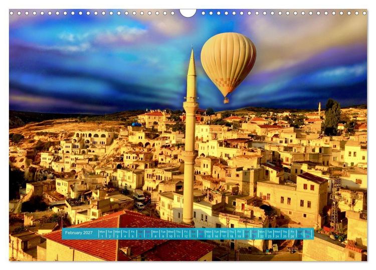 Produktbild: Travel the World &ndash; Beyond the Horizon (Wall Calendar 2027 DIN A3 landscape), CALVENDO 12 Month Wall Calendar