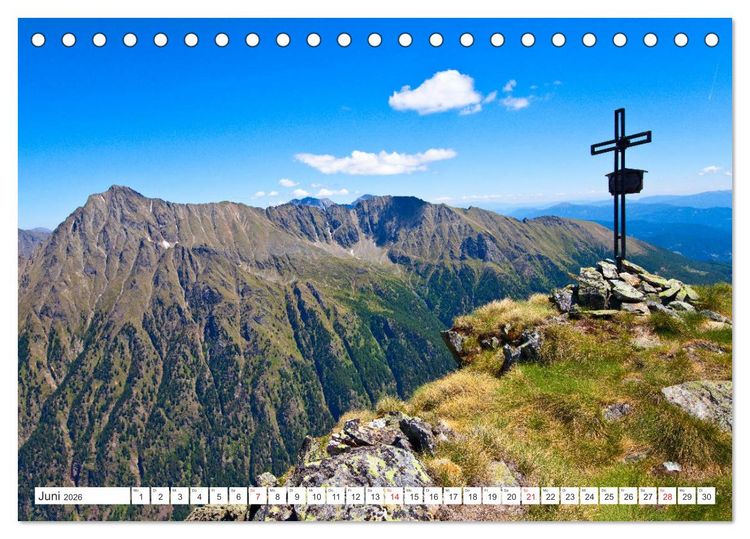 Produktbild: Mariapfarr & Wei&szlig;priach (Tischkalender 2026 DIN A5 quer), CALVENDO Monatskalender