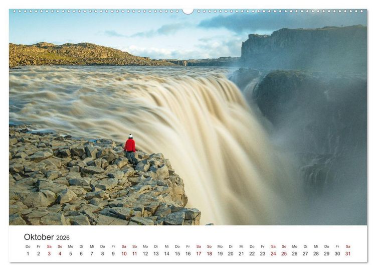 Produktbild: Sommer in Island (Wandkalender 2026 DIN A2 quer), CALVENDO Monatskalender