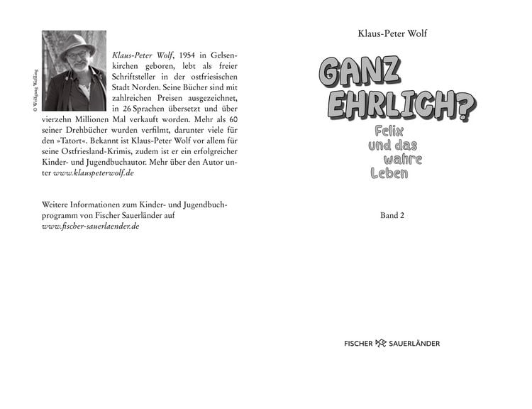 Produktbild: Ganz ehrlich? Felix und das wahre Leben