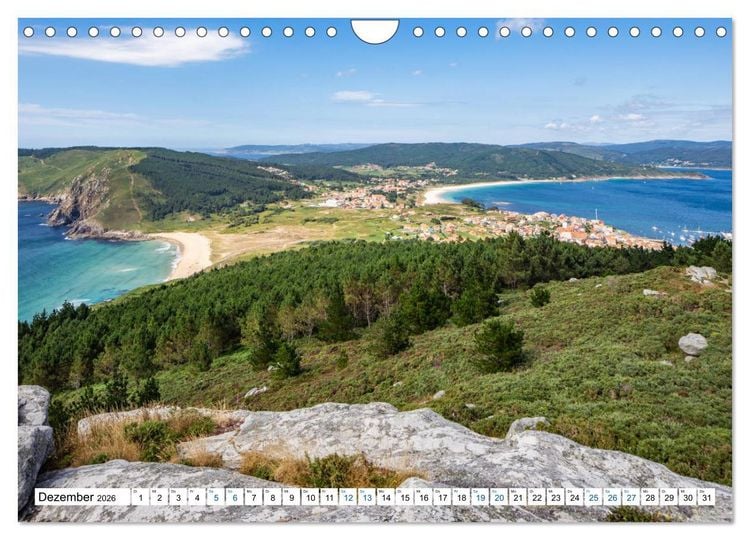 Produktbild: Der n&ouml;rdliche Jakobsweg (Wandkalender 2026 DIN A4 quer), CALVENDO Monatskalender
