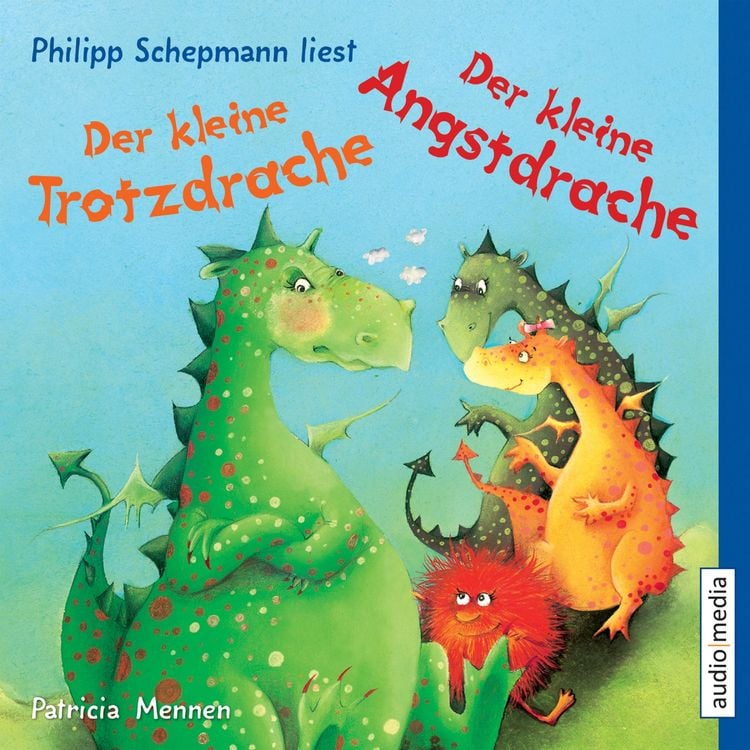 Produktbild: Der kleine Trotzdrache/Der kleine Angstdrache