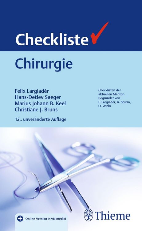 Produktbild: Checkliste Chirurgie