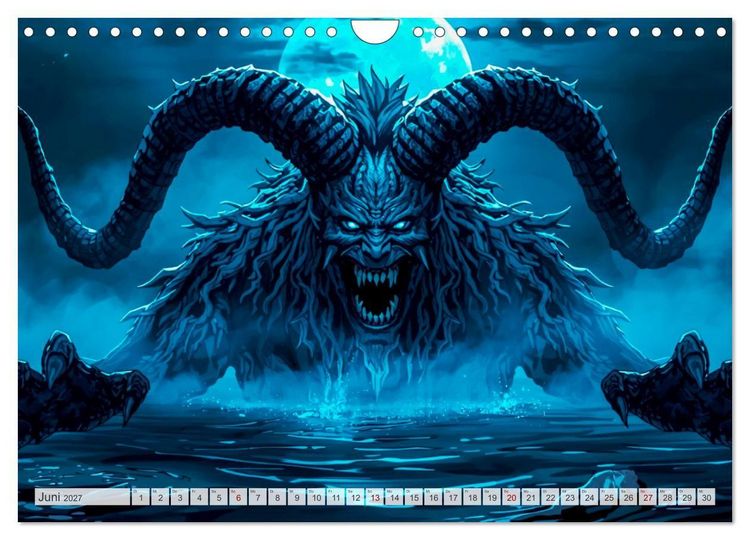 Produktbild: Beowulf &ndash; Die Saga des Drachenbezwingers (Wandkalender 2027 DIN A4 quer), CALVENDO Monatskalender
