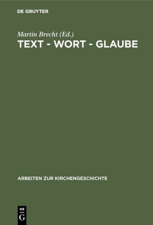 Produktbild: Text - Wort - Glaube