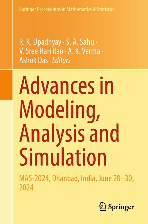 Produktbild: Advances in Modeling, Analysis and Simulation