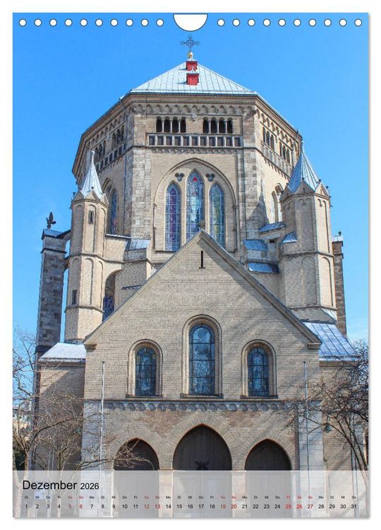 Produktbild: Altes K&ouml;ln (Wandkalender 2026 DIN A4 hoch), CALVENDO Monatskalender