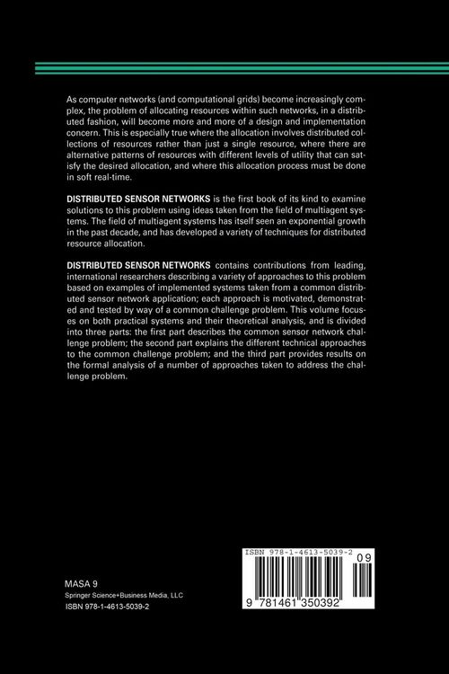 Produktbild: Distributed Sensor Networks