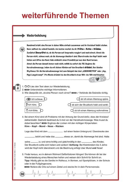Produktbild: Erste Hilfe macht Schule