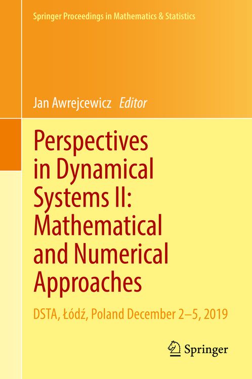 Produktbild: Perspectives in Dynamical Systems II: Mathematical and Numerical Approaches