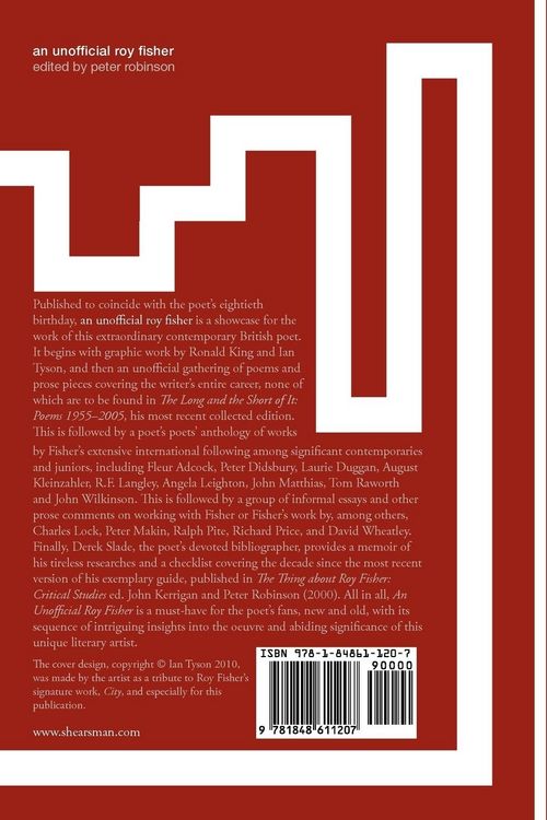 Produktbild: An Unofficial Roy Fisher