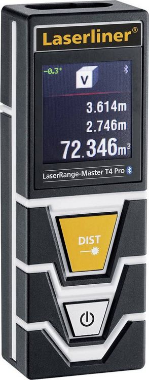 Produktbild: Laserliner LaserRange-Master T4 Pro Laser-Entfernungsmesser Bluetooth 40m