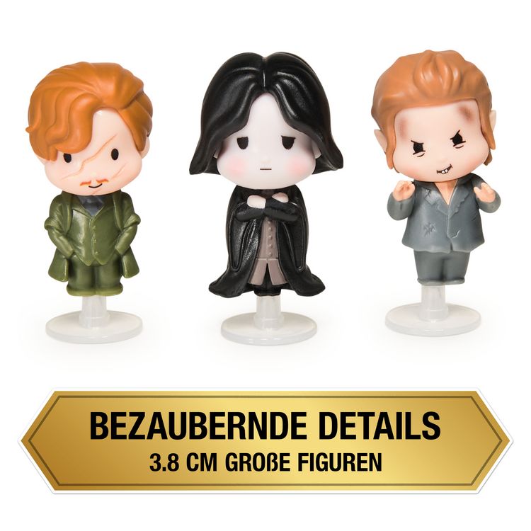 Produktbild: Wizarding World Harry Potter - Micro Magical Moments Sammelfiguren Multipack "Rivalen mit Remus Lupin, Severus Snape, Peter Pettigrew und Setzkasten