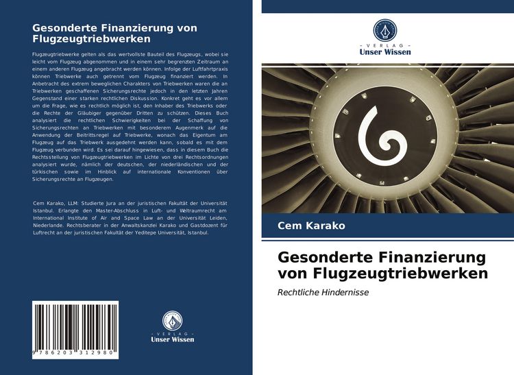 Produktbild: Gesonderte Finanzierung von Flugzeugtriebwerken