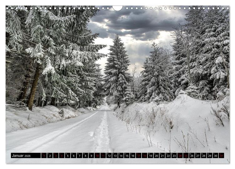 Produktbild: Landschafts-Fotografie Erzgebirge (Wandkalender 2026 DIN A3 quer), CALVENDO Monatskalender