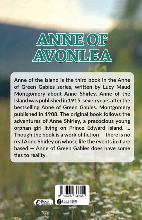 Produktbild: Anne Of Avonlea