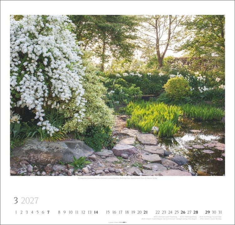 Produktbild: Gartentr&auml;ume Kalender 2027
