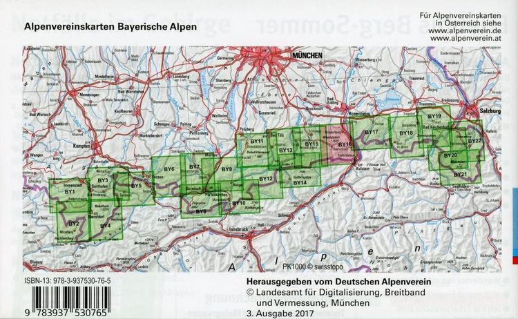 Produktbild: DAV Bayerische Alpen 16 Mangfallgebirge Ost
