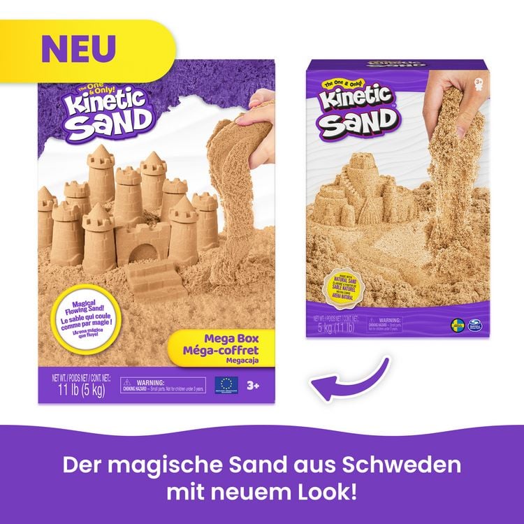 Produktbild: KNS Kinetic Sand - Braun (5 kg)