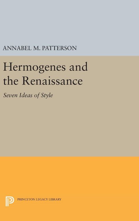 Produktbild: Hermogenes and the Renaissance