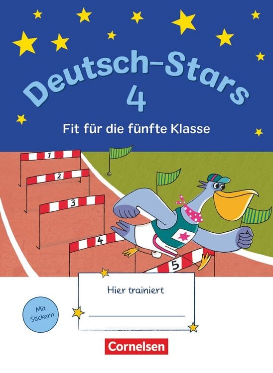 Produktbild: Deutsch-Stars 4. Schuljahr - Fit f&uuml;r die 5. Klasse
