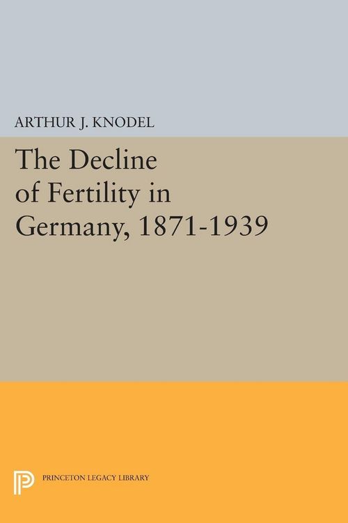 Produktbild: The Decline of Fertility in Germany, 1871-1939