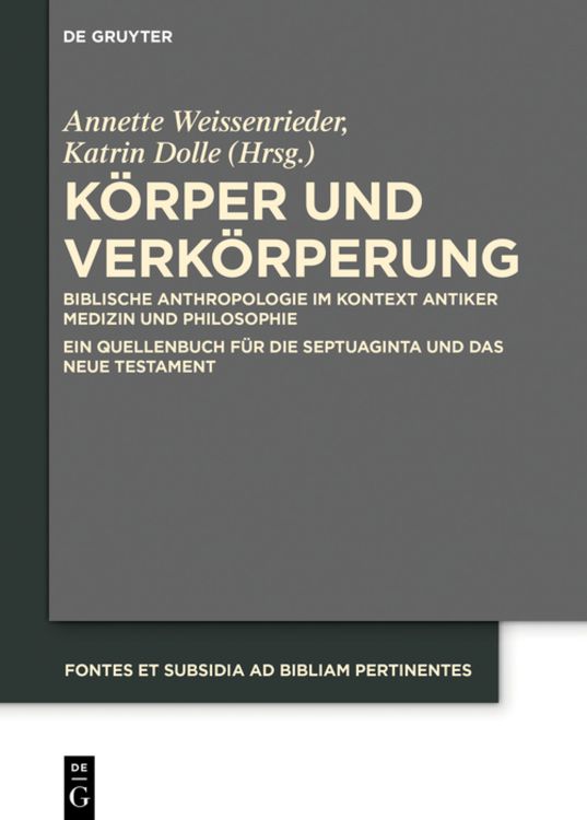 Produktbild: K&ouml;rper und Verk&ouml;rperung