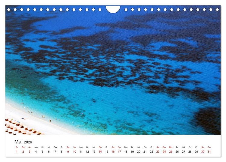 Produktbild: Griechenland - Insel Kefalonia (Wandkalender 2026 DIN A4 quer), CALVENDO Monatskalender