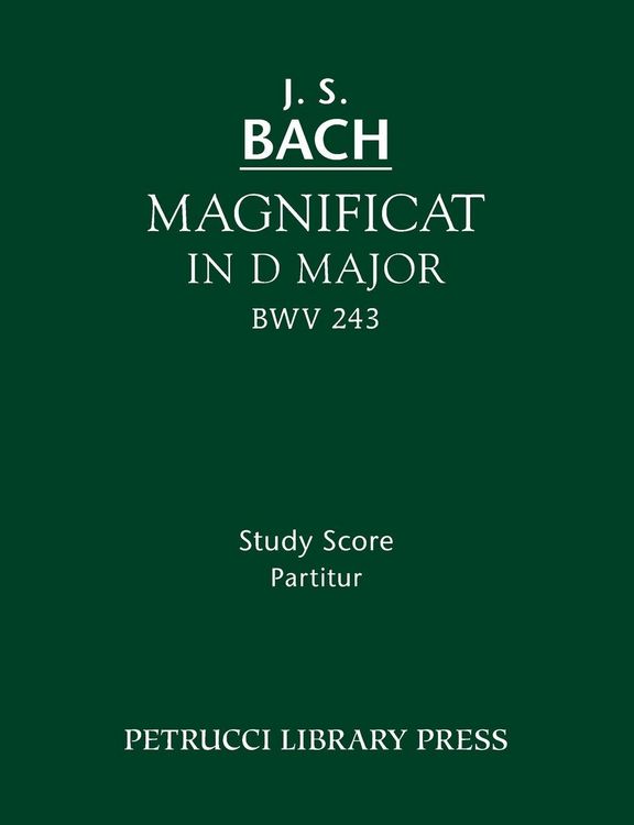 Produktbild: Magnificat in D major, BWV 243