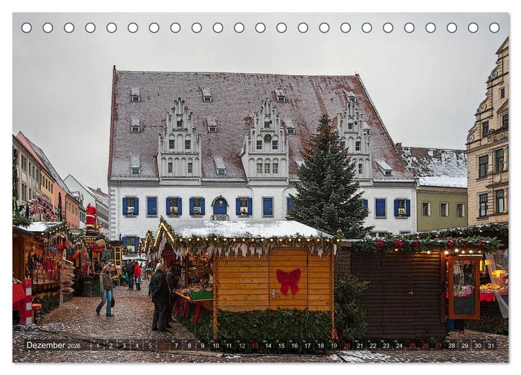 Produktbild: Das Jahr an der Elbe in Mei&szlig;en (Tischkalender 2026 DIN A5 quer), CALVENDO Monatskalender