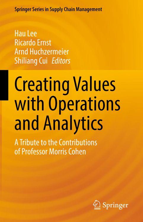 Produktbild: Creating Values with Operations and Analytics