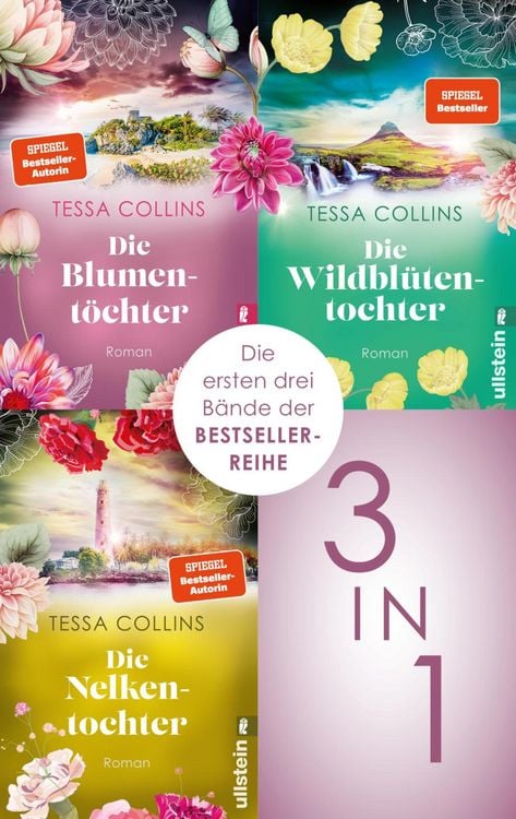 Produktbild: Die Blument&ouml;chter & Die Wildbl&uuml;tentochter & Die Nelkentochter