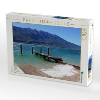 Produktbild: CALVENDO Puzzle Limone sul Garda | 1000 Teile Lege-Gr&ouml;&szlig;e 64x48cm Foto-Puzzle f&uuml;r gl&uuml;ckliche Stunden