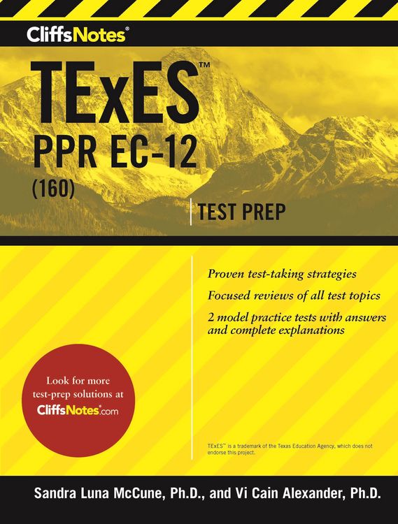 Produktbild: CliffsNotes TExES PPR EC-12 (160)