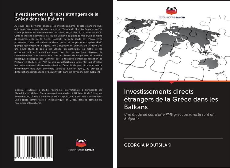 Produktbild: Investissements directs &eacute;trangers de la Gr&egrave;ce dans les Balkans