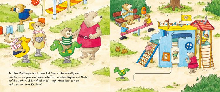 Produktbild: Meine Schiebebahn-Pappe: Komm mit auf den Spielplatz