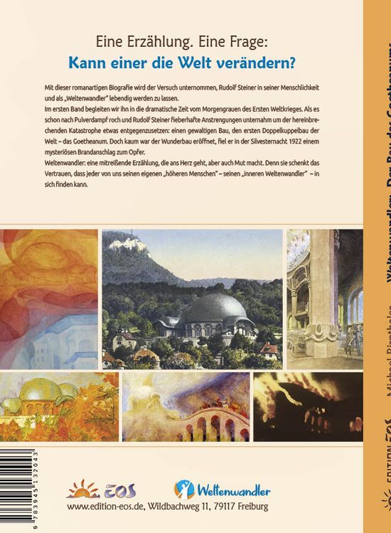 Produktbild: Weltenwandler Rudolf Steiner und der Brand des Goetheanums.