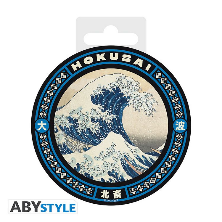 Produktbild: HOKUSAI - Ceramic Coasters "Great Wave"