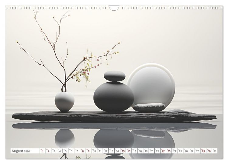 Produktbild: Zen (Wandkalender 2026 DIN A3 quer), CALVENDO Monatskalender