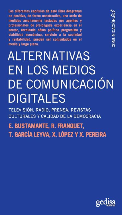 Produktbild: Alternativas en los medios de comunicaci&oacute;n digitales