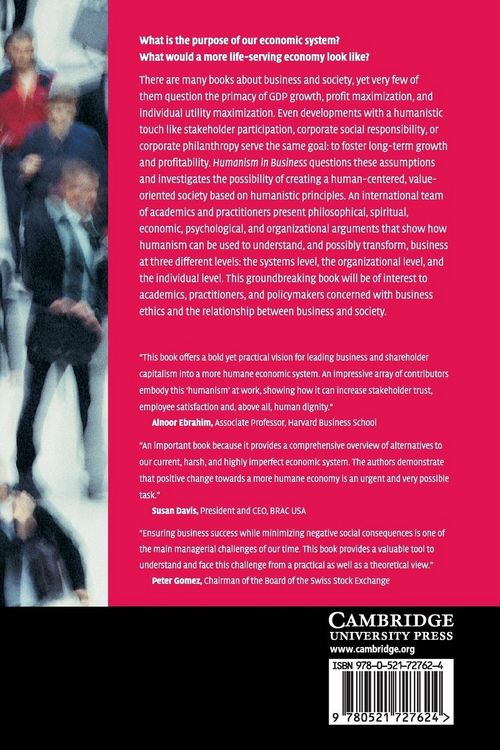 Produktbild: Humanism in Business