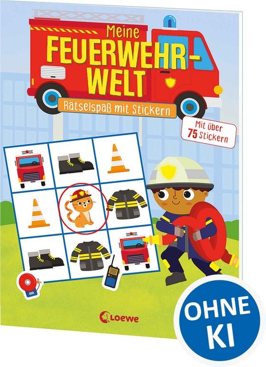 Produktbild: Meine Feuerwehr-Welt - R&auml;tselspa&szlig; mit Stickern