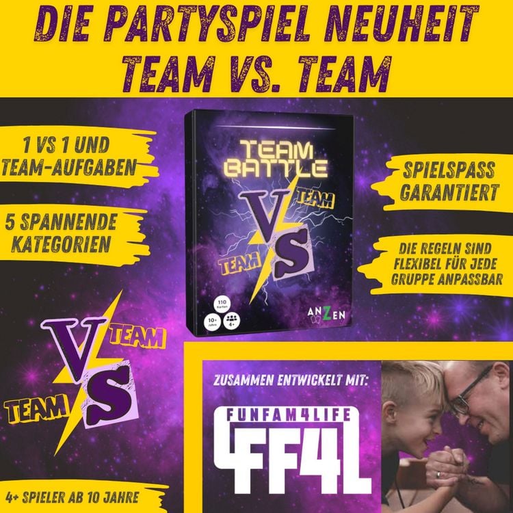 Produktbild: TEAMBATTLE - Das Partyspiel