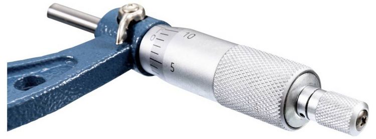 Produktbild: Dasqua 4111-8120 Au&szlig;enmessschraube 75 - 100mm Ablesung: 0.01mm